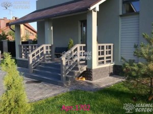 Перила в японском стиле